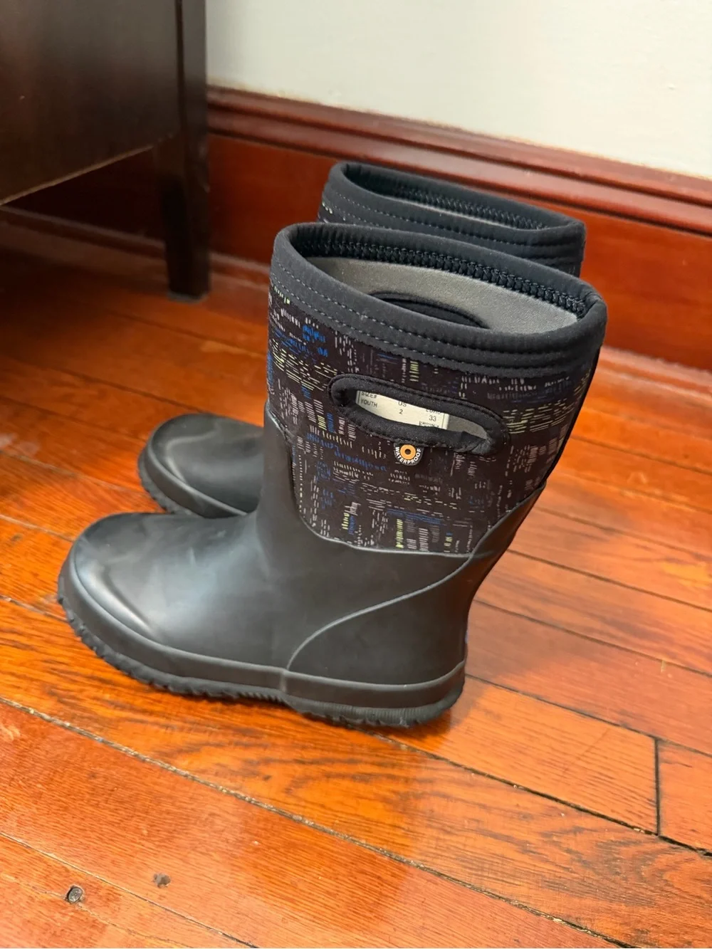 Kids bogs grasp sparks boots 2
